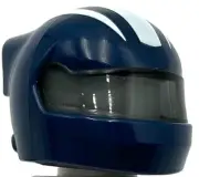 Lego New Dark Blue Minifigure Headgear Helmet Formula 1 Molded Visor Part