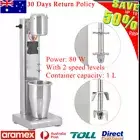Milkshake Mixer 1L Stainless Steel Protein Shakes Kitchen Cocktail Blender Maker