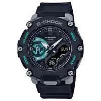 在飛比找蝦皮商城優惠-【CASIO】G-SHOCK 碳核心防護戶外運動錶 黑綠配色