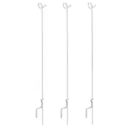 20x Electric Fence Pigtail Posts Steel Tape Fencing