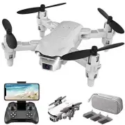 V9 Mini Drone for Kids with 720P HD FPV Camera, Foldable RC Quadcopter for