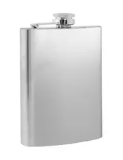 Hip Flask Silver