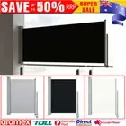 Retractable Side Awning Patio Privacy Screen Blind Automatic Roll-back Sun Shade
