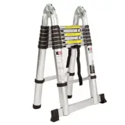 Bullet 4.4m Multipurpose Aluminium Telescopic Folding Ladder Alloy Extension Ste