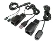 IR Remote Over Cat5 Cat6 Extender Kit With 2 IR Blasters Max Range 300m 960 Feet