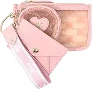 [Juicy Couture] Women’s 3 Piece Wristlet Set (Gelato on the Beach Pink Diamond), Gelato on the Beach Pink Diamond