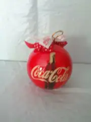 1993 Coca-Cola - Red Ball - Christmas Tree Ornament - Coke