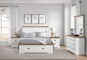 CHARLSBOURG Dresser with Mirror