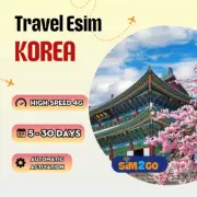 [eSIM] Korea travel eSIM 2 to 14 days highspeed 4G Data & Voice calls