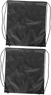WEKADRIN Motorcycle Helmet Storage Bag 2pcs Drawstring Backpack Waterproof Cycling Gear Bag Sports Sackpack Durable Travel Storage