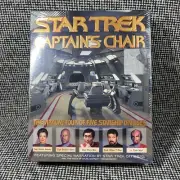NEW Simon & Schuster STAR TREK CAPTAIN'S CHAIR Virtual Tour PC Game 1997 Big Box