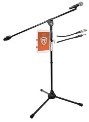 Samson Karaoke Microphone+Tripod Mic Stand w/ 31" Boom+Tablet/iPadiPhone Mount