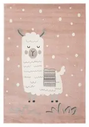 Kidszoo Chunky and Sturdy Kids' Rug - 2437 Pink