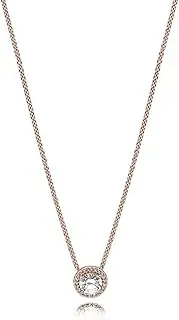 [PANDORA] Jewelry Round Sparkle Halo Cubic Zirconia Necklace