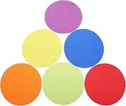 BUTIFULSIC 30pcs Kid Toys Circle Rug Carpet Round Rug Circular Rugs Colorful Floor Spot Classroom Floor Spots Puzzle Toys Children Stickers Toy Round Area Rug Rugs for Nylon