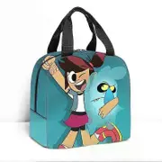 c895 The Ghost And Molly Mcgee Children Lunch Bags School Insulated Lunch Bag Portable Cooler Tote Food tbd895