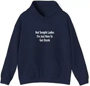 [VidiAmazing] Not Tonight Ladies - I'm Just Here to Get Drunk - ds027 T-Shirt