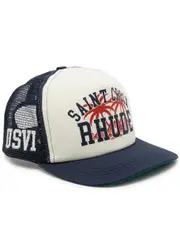 Rhude Saint Croix Printed Trucker cap - Navy ONE SIZE