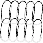 Parliky Luminous Zipper Pulls 10pcs Zipper Pull Replacement for Outdoor Sports Bags Clothing