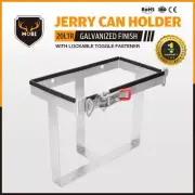 20L Jerry Can Holder Galvanized 4x4 Camper Trailer Caravan Offroad Easy Bolt On