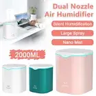 2L Aromatherapy Diffuser USB Oil Essential Ultrasonic Air Humidifier Purifier
