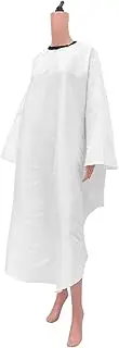 Ipetboom Hairdressing Barber Cape with Sleeves Salon Gown Smock for Adults Cutting Cloak for Men Women Easy to Clean Haircut Color Protection