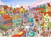 HUADADA Jigsaw Puzzles for Adults 1000 Pieces, Puzzles for Adults 1000 Piece, Challenging Game Toys, Impossible Puzzle, Family Decoration Puzzle - Happy Life