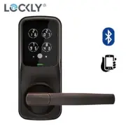 Lockly Secure Venetian Bronze Smart Touchscreen Hack-proof Keypad Latch PGD628VB