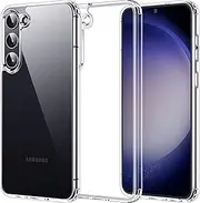 [MEZON] Ultra Slim Case for Samsung Galaxy S23+ – Premium Crystal Clear Case – Shock Absorption, Wireless Charging Compatible (Galaxy S23+, Gel Clear)