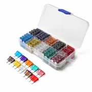 100pcs Assorted Car Fuse Mini Blade Fuses Set Auto Truck Assortment Kits ATC ATO