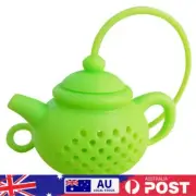 Teapot Shape Tea Strainer Reusable Silicone Tea Bags Tea Steeper for Loose Tea