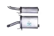 1PG596W END SILENCER FOR PEUGEOT 406 2.2 2000-2004
