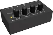 4 Channel Ultra-Compact Headphone Audio Amplifier, 6.35mm Jacks