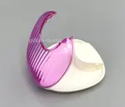 Dental Plastic Orthodontic Lingual Retainer Storage Box Case Denture Pink lid