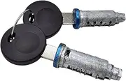 Rynplex Door Handle Lock Cylinder with Key, for VW, for Golf, for Passat Typ3, for Caddy, Pickup Rabbit, for, 100 200 4000 5000 Fox 191837061 Lock Door Ignition Barrel