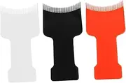 Beavorty Diy Hair Dyeing Kit Pcs Hair Coloring Comb Tool Tint Brush for Salon Home Use Black White Red