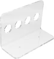 WRITWAA Hairdressing Scissor Comb Holder Rack Wall-mounted Shear Organiser for Salon