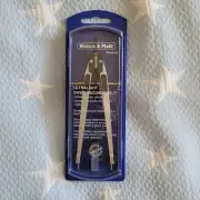 Weems & Plath Ultralight Dividers/Compass, 7"/178m, no.176 Measuring Divider NEW