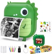 Omebel Kids Digital Camera, Instant Print Camera for Kids with 1080P HD, 48MP...