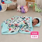 【LEAFBABY】純棉泡泡娃娃毯1入-恐龍當家(毛毯 兒童毯)