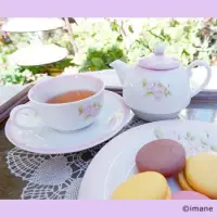 在飛比找蝦皮購物優惠-現貨 imane 黛安娜玫瑰 陶瓷 個人獨享茶具 tea f