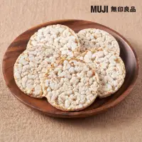 在飛比找momo購物網優惠-【MUJI 無印良品】無選別糙米餅/原味/30g