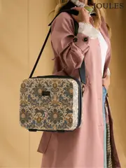Joules Damask Print Hard Shell Vanity Case (AA8664) | $196