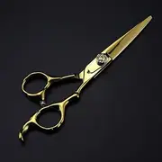 Hair Cutting Scissors, 6Inch Professional Japan 440C Upscale Gem Scissor d Cutting Barber Haircut Thinning Shears Hairdresser Scissors Hair Cutting Tools