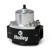 Holley Fuel Pressure Regulator Carburetted AN-10 Inlet/Outlet, AN-8 Return - 4.5 - 9 PSI, HO12-847