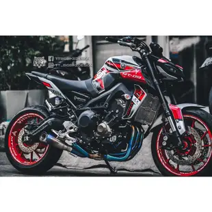 翰林🆁🅰🅲🅸🅽🅶二輪 Yamaha MT-09 泰國TT全車彩貼 全車貼紙 彩貼 貼紙 mt09