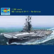 Trumpeter 05618 USS Intrepid CV-11 Navy Battleship Static Warship Model Kit