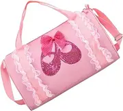 ANDRESLAD Dance Bag for Girls Girls Sports Bag Large Capacity Adjustable Straps Lightweight Comfortable