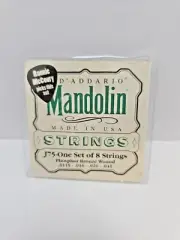 D'Addario Mandolin Strings J75 - One Set Of 8 Strings