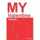 My Valentine Amiyah: Personalized Notebook for Amiyah. Valentine’’s Day Romantic Book - 6 x 9 in 150 Pages Dot Grid and Hearts